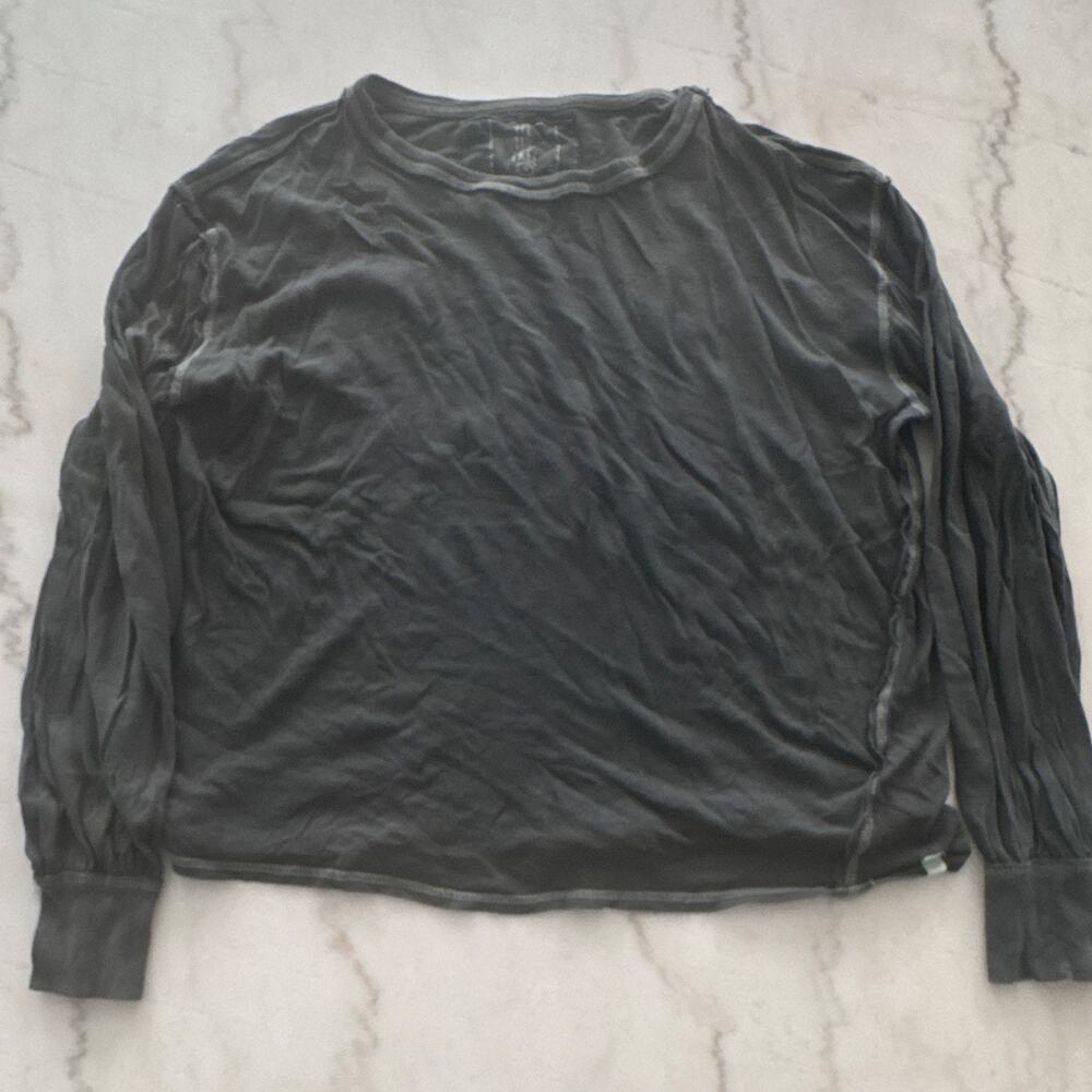 Free People Long Sleeve Light Sweater Size med 0025